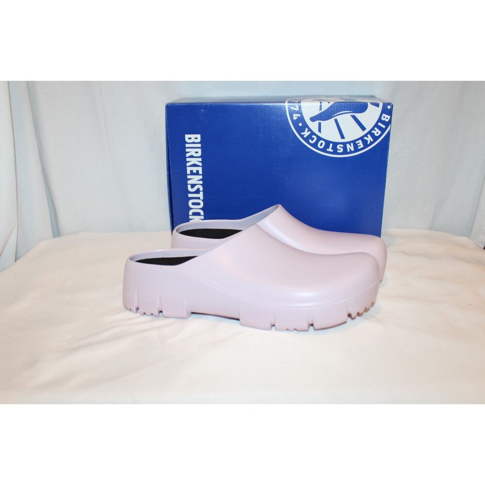 Birkenstock Super Birki Unisex Clogs NIB PURPLE FOG M 9 W 11 REGULAR